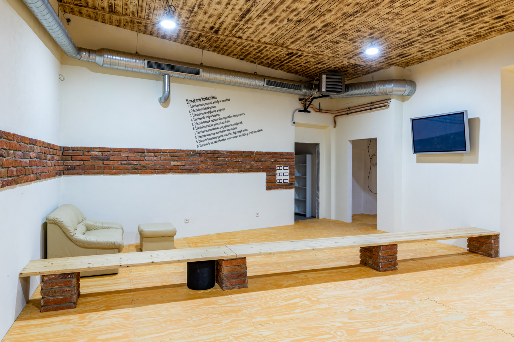 Chill zona - relaxační prostor pro odpočinek